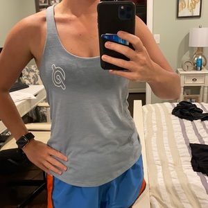 Peloton lululemon built in sports bra tank. New